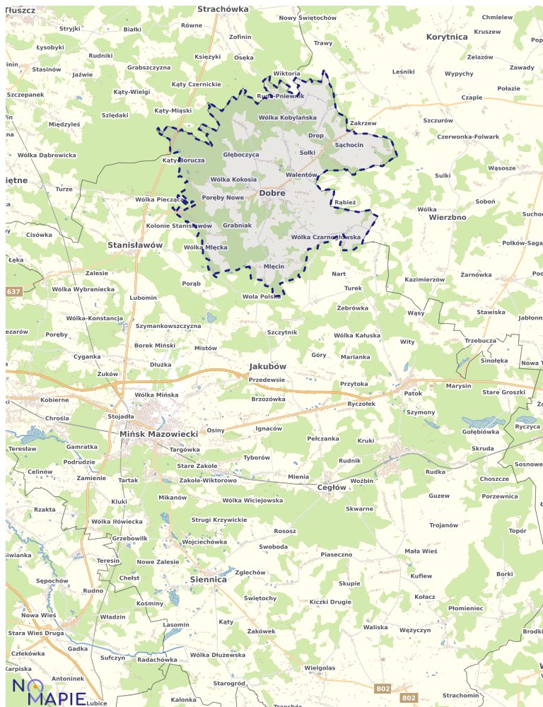Informacje o zabytkach na mapie Dobrego Mapa zabytków Dobrego